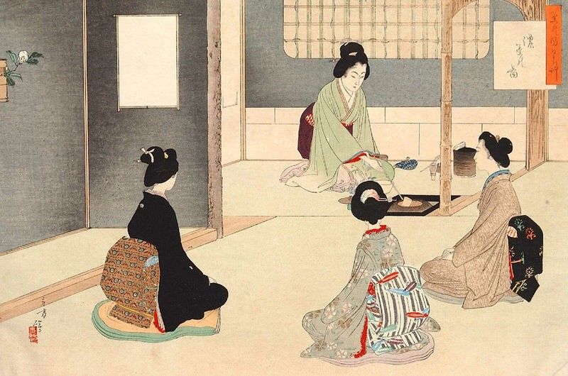 kiểu ngồi Seiza truyền thống